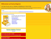 Tablet Screenshot of karmasingh.de